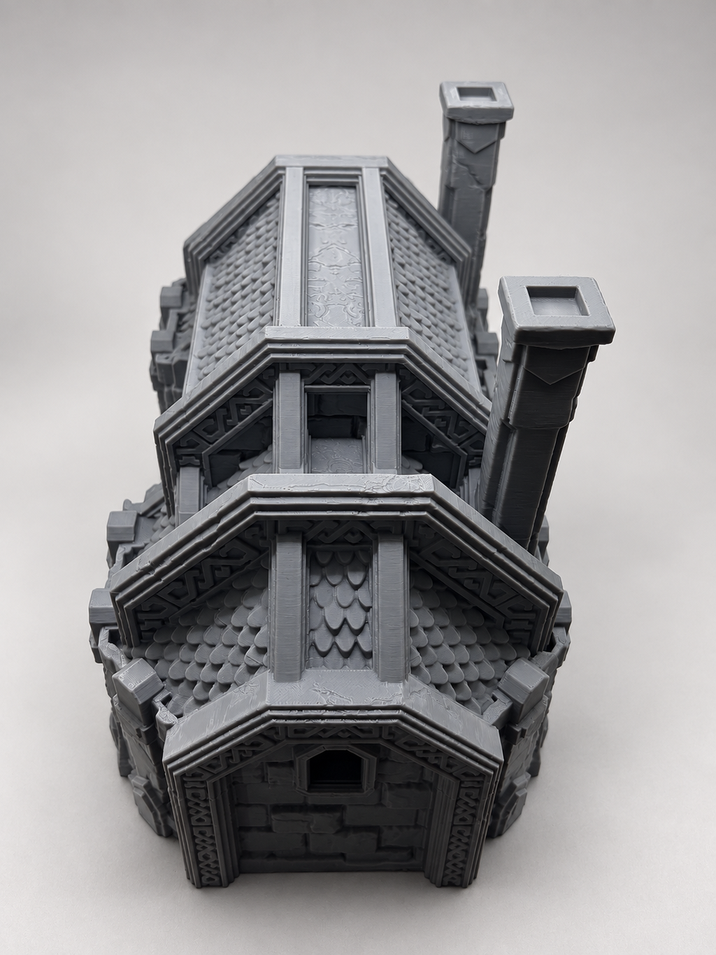 Dwarven Great Hall 28mm DND Terrain | Tabletop Wargaming Scenery for Warhammer, Frostgrave & RPG | 3D Printed