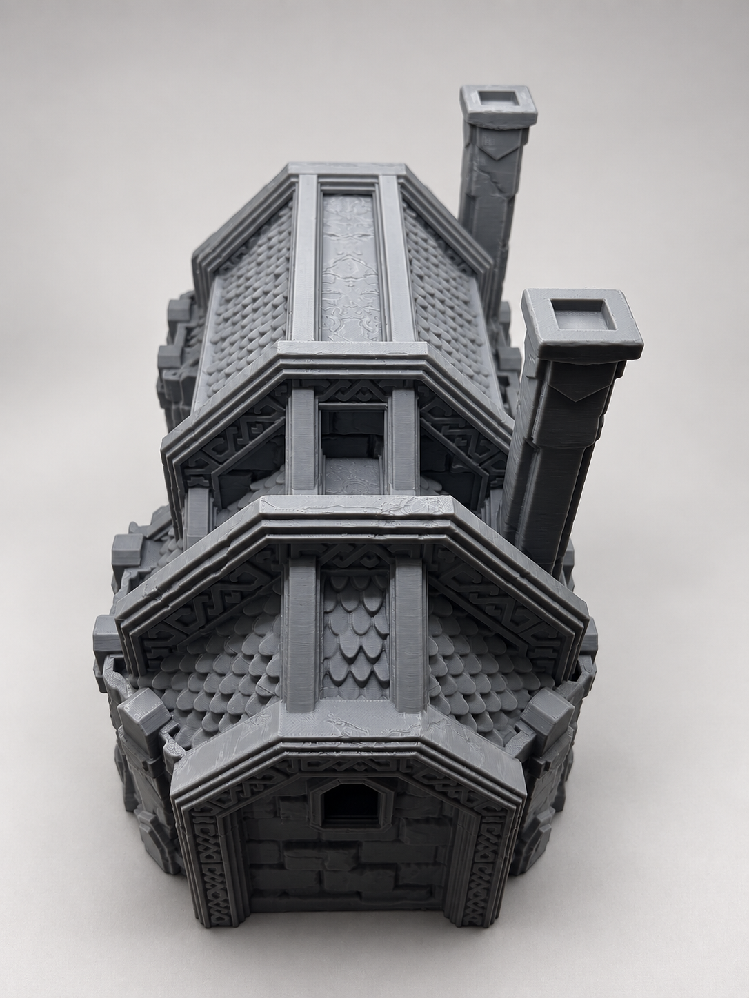 Dwarven Great Hall 28mm DND Terrain | Tabletop Wargaming Scenery for Warhammer, Frostgrave & RPG | 3D Printed