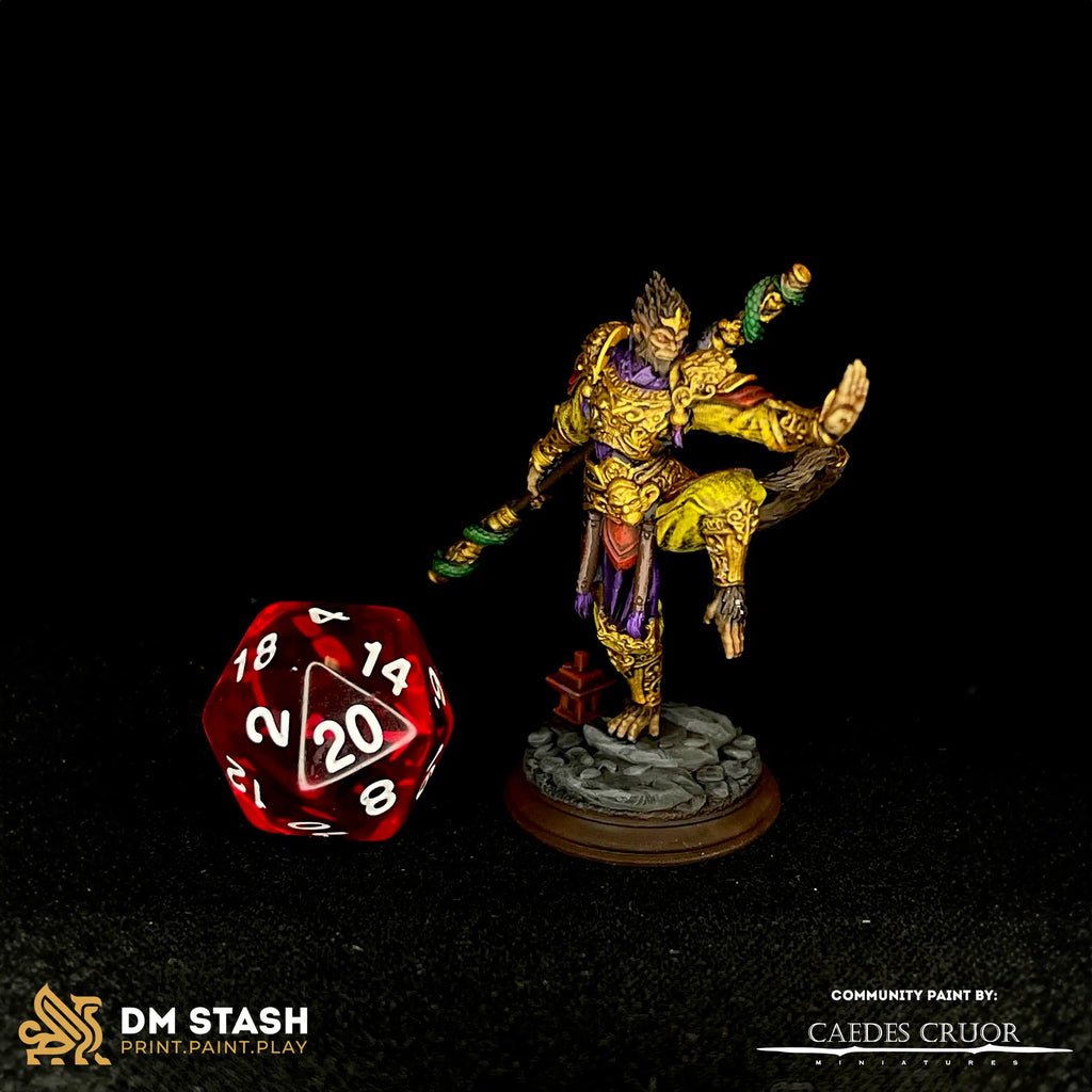 Kuzen – The Traveller - 3D Printed Fighter Miniature