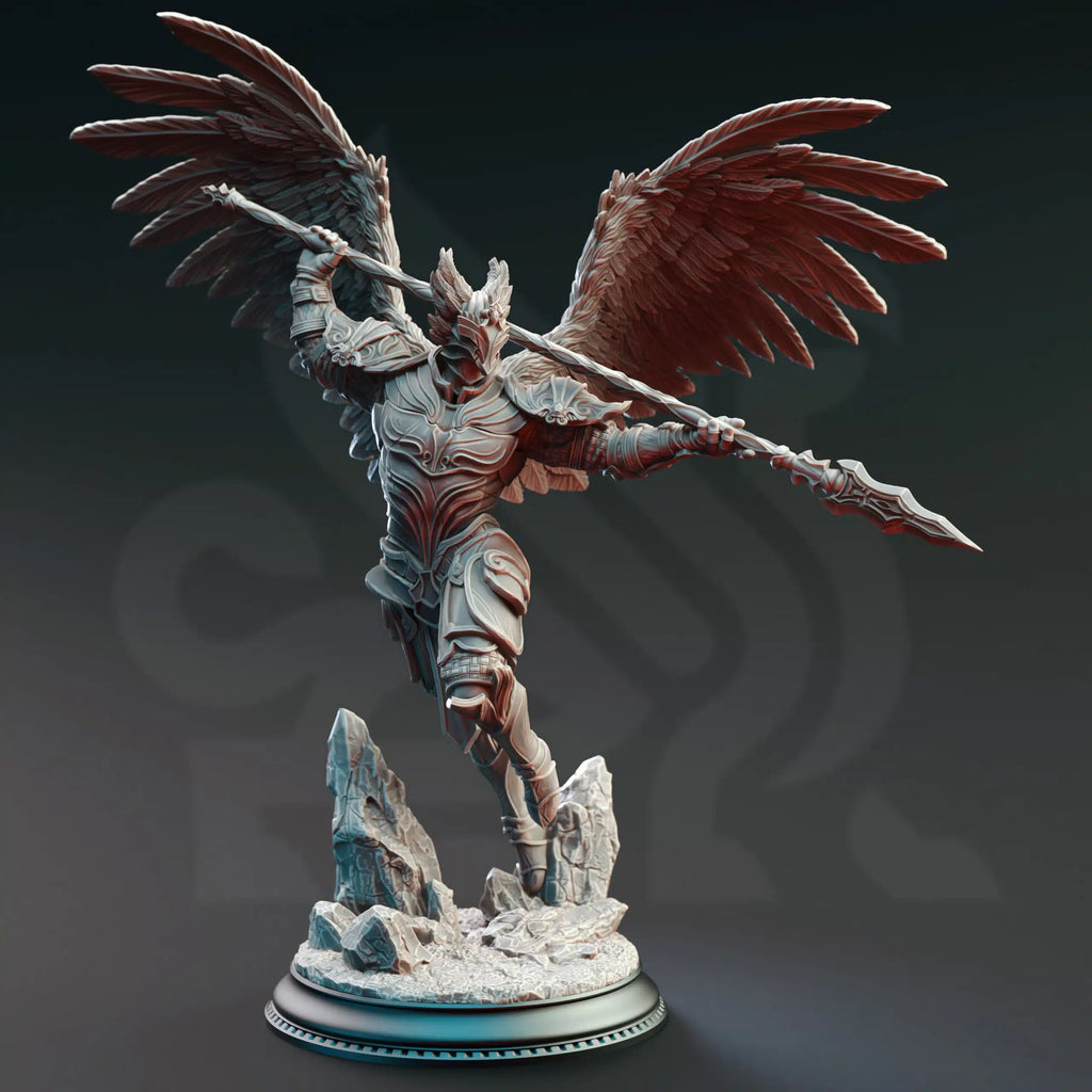 Angels of Syelden Selvaneri Warriors - 3D Printed Paladin Character Miniatures