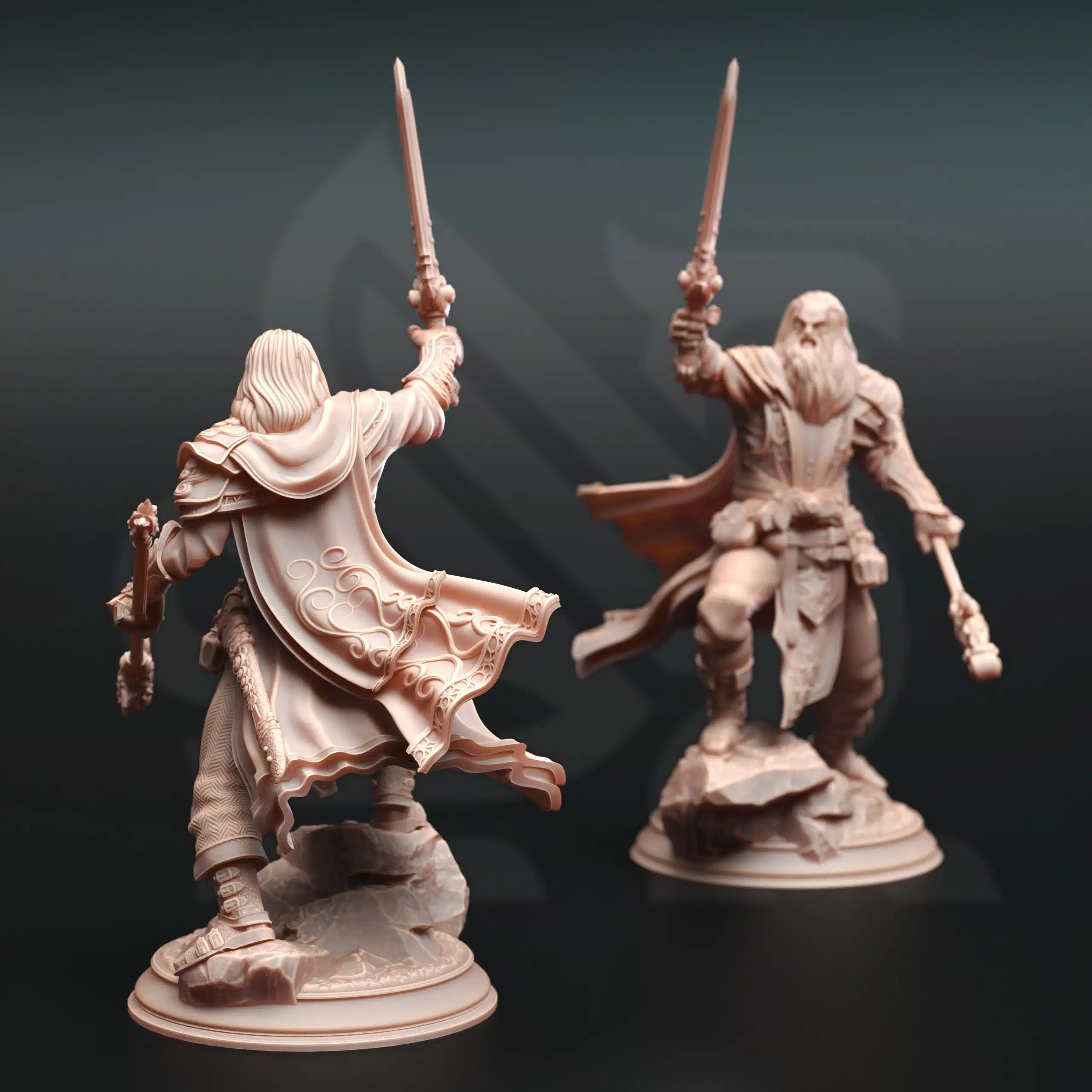 Artemis of Canos – Evocation Master Wizard - 3D Printed Ranger Miniature