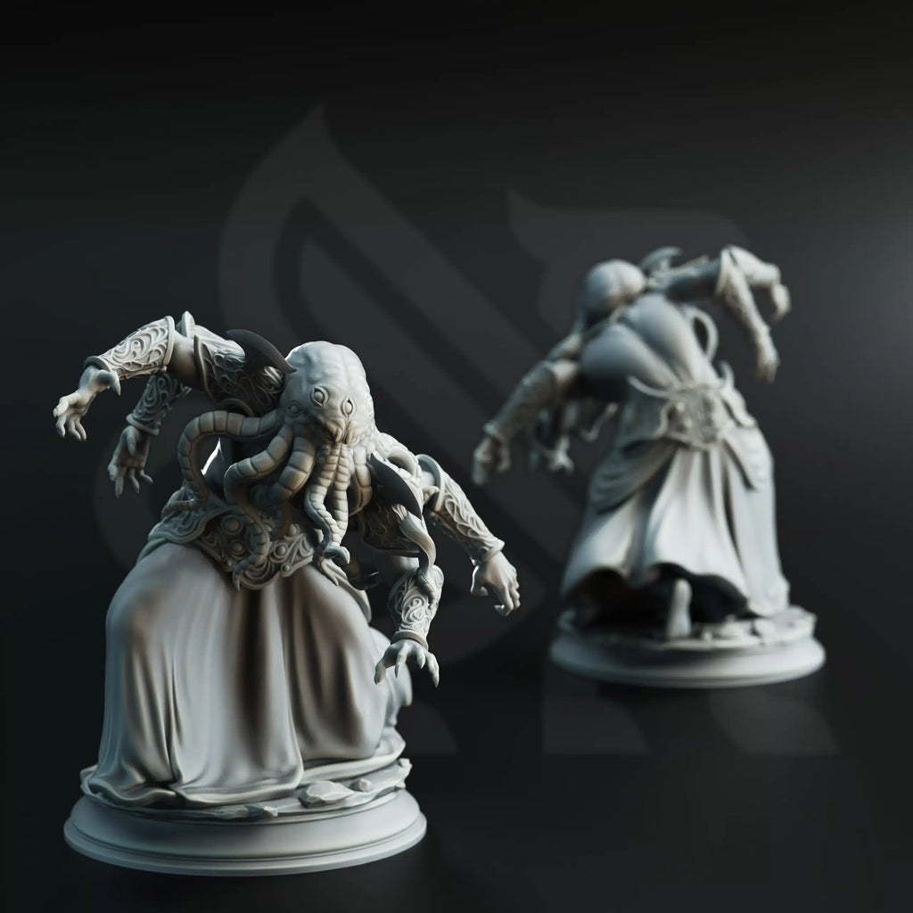 Ascended Flayers of Hendrak - 3D Printed Monster Miniature