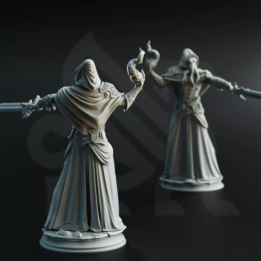 Ascended Flayers of Hendrak - 3D Printed Monster Miniature