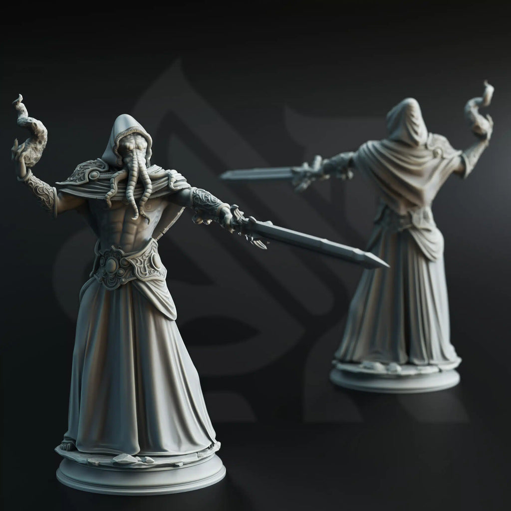 Ascended Flayers of Hendrak - 3D Printed Monster Miniature