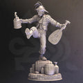 Brekken the Bodacious – Bard of Propagation - 3D Printed Bard Character Miniature