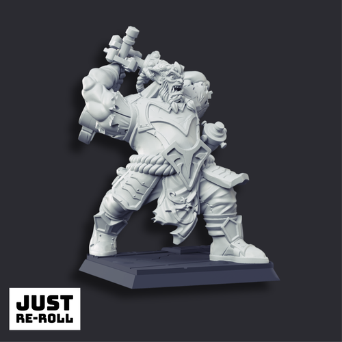 Brok Sparks - 3D Printed Character Miniature