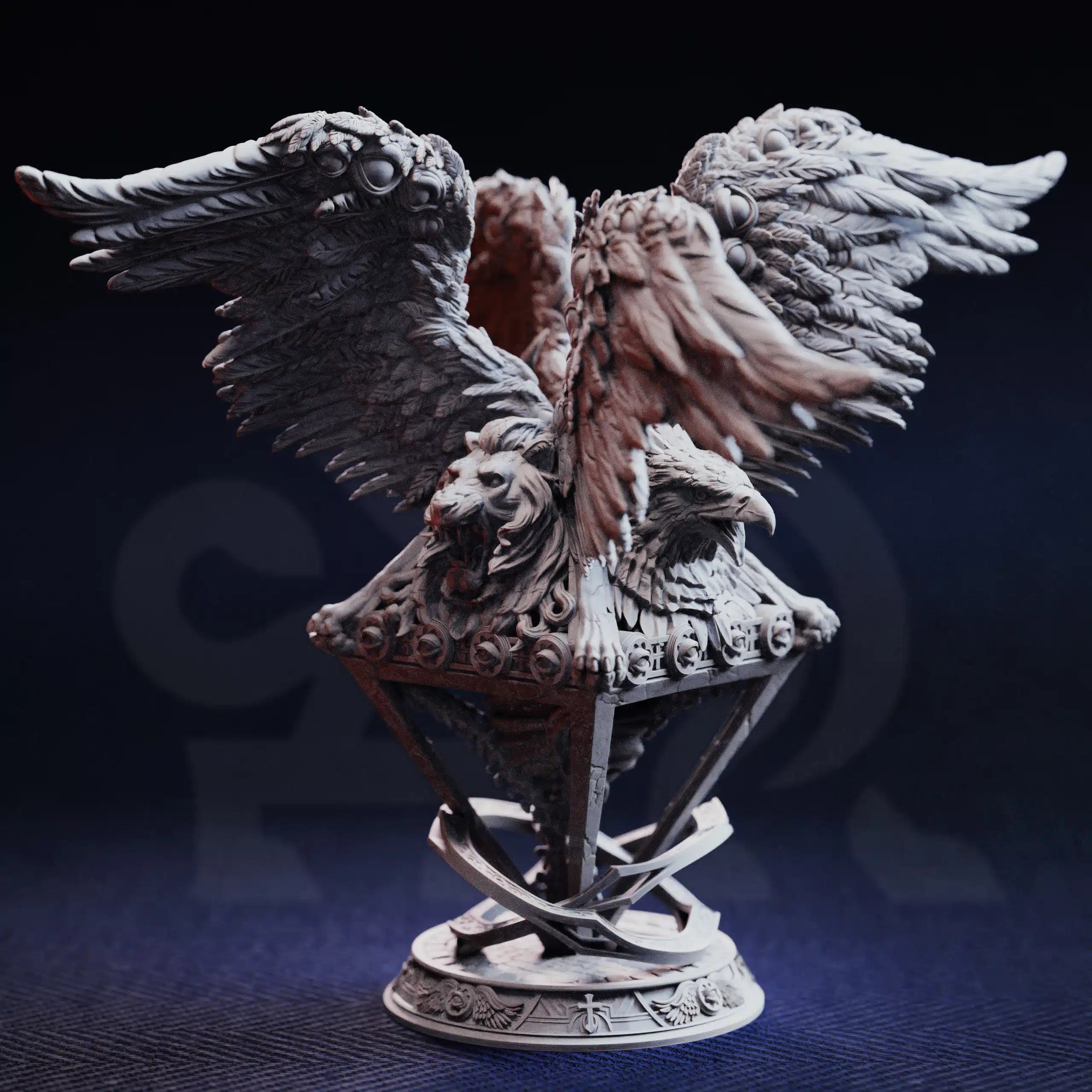 Cherubim – Gatekeeper of Syelden - 3D Printed Monster Character Miniature