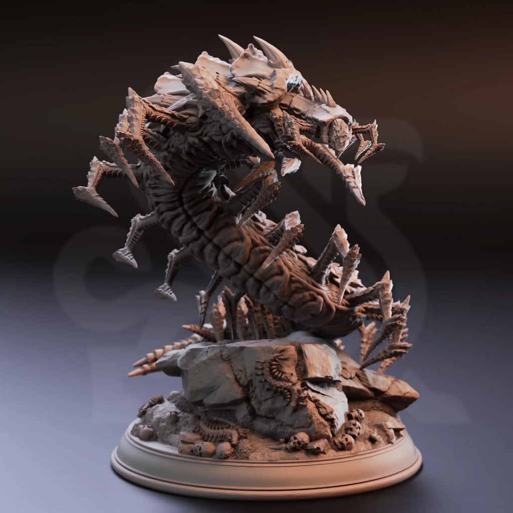 Conrad – Monarch of Many Faces - 3D Printed Monster Miniature