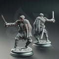 Corin of Lamhet – Half Elf Duelist - 3D Printed Fighter Character Miniature
