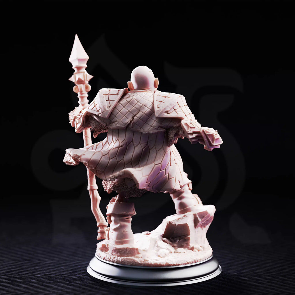 Crook Undead Dwarven Brothers - 3D Printed Undead Miniature