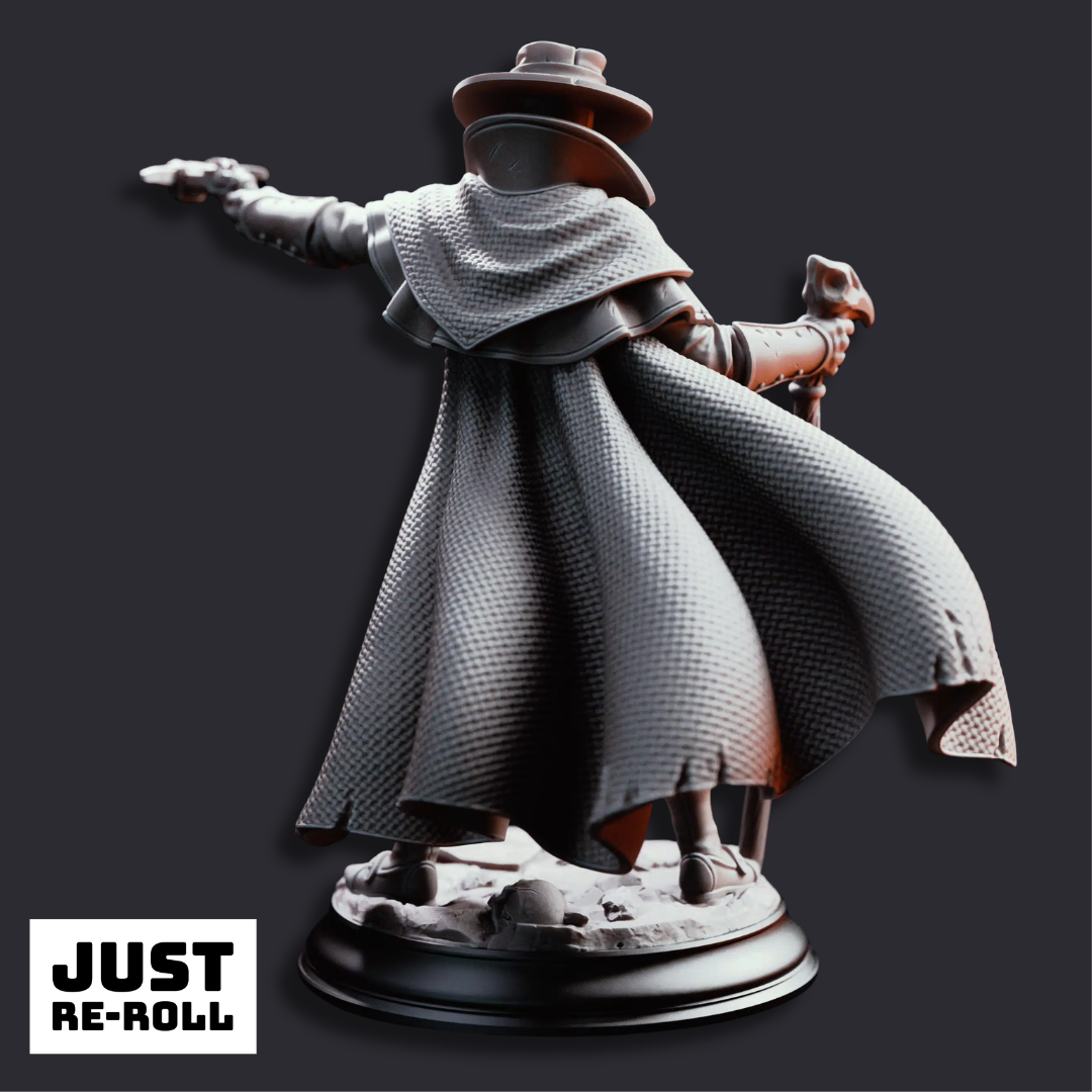 Doktor Jakobson Deranged Plague Doctor - 3D Printed Barbarian Miniature