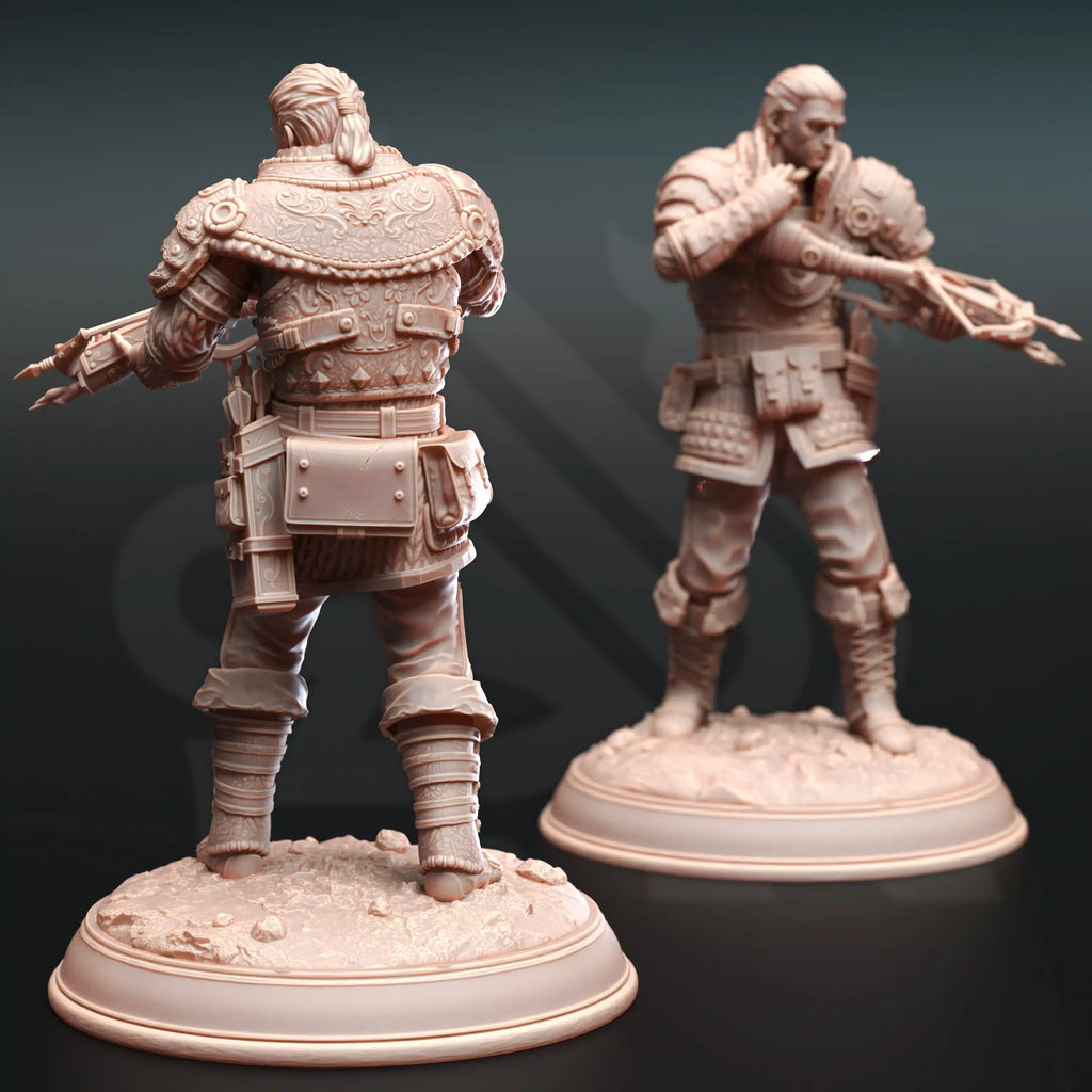 Dusty Dirks Bandits - 3D Printed Bandit Miniature