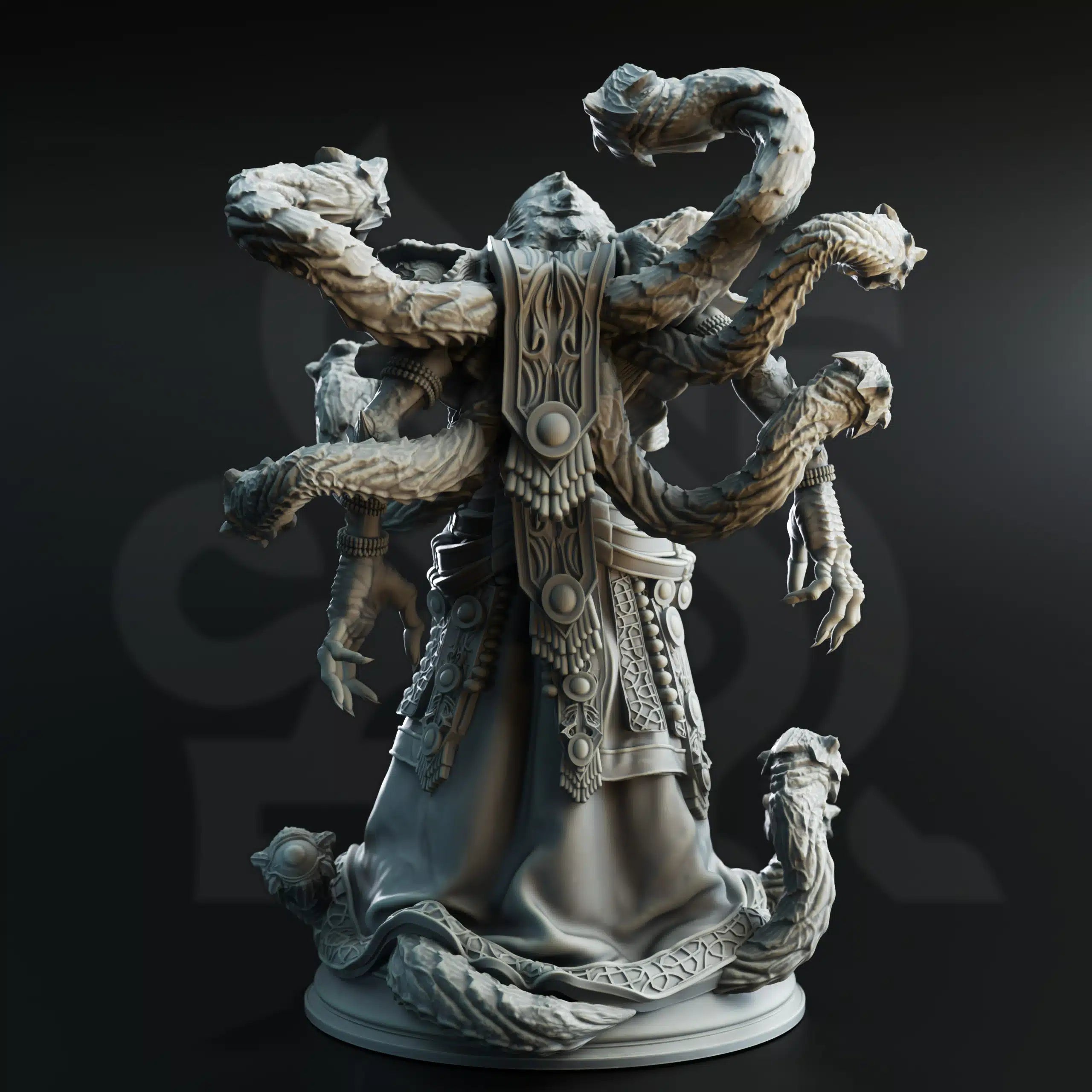 Elthakar the Reborn - 3D Monster Miniature