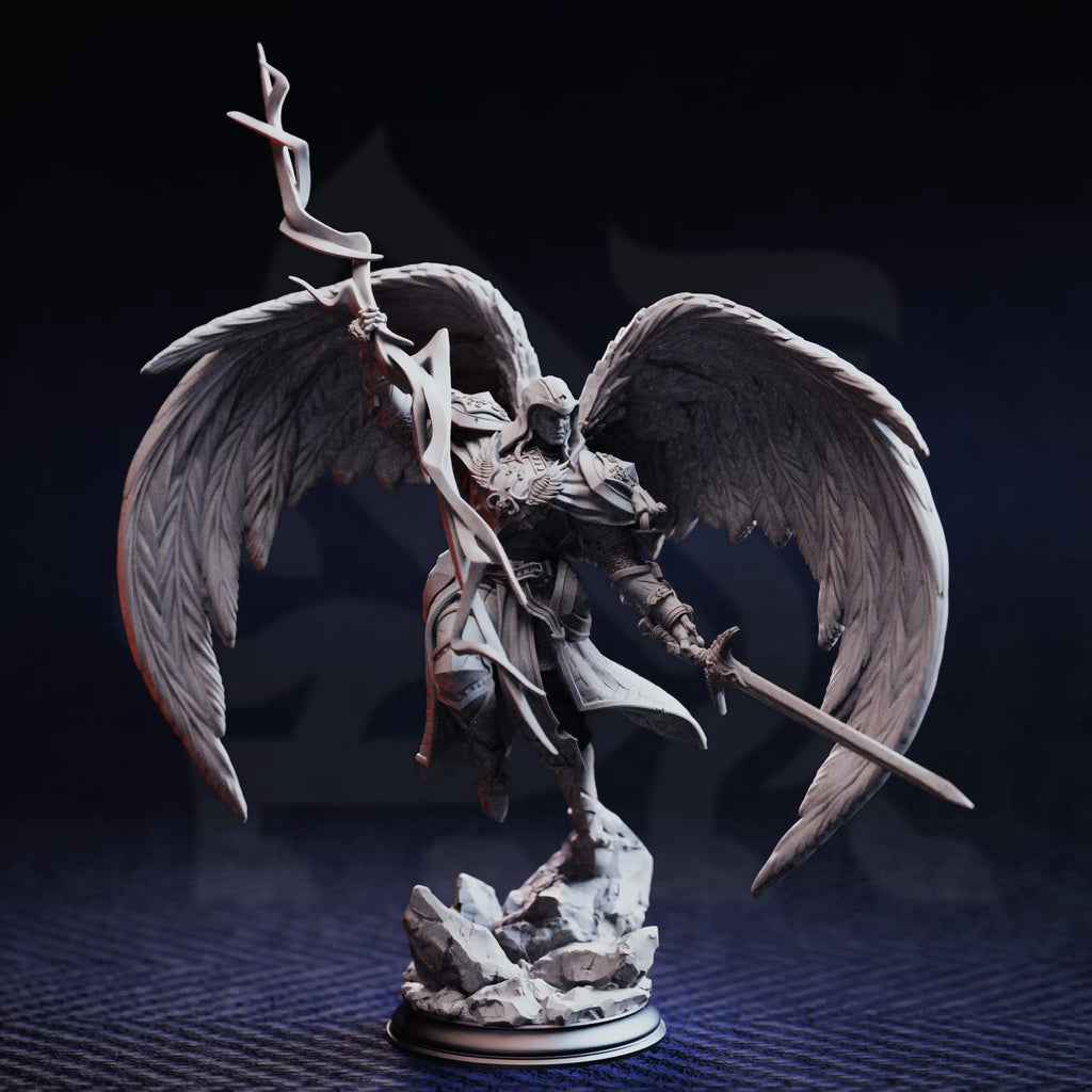 Erdrydion – Father of Truth & Justice - 3D Printed Fighter Character Miniature