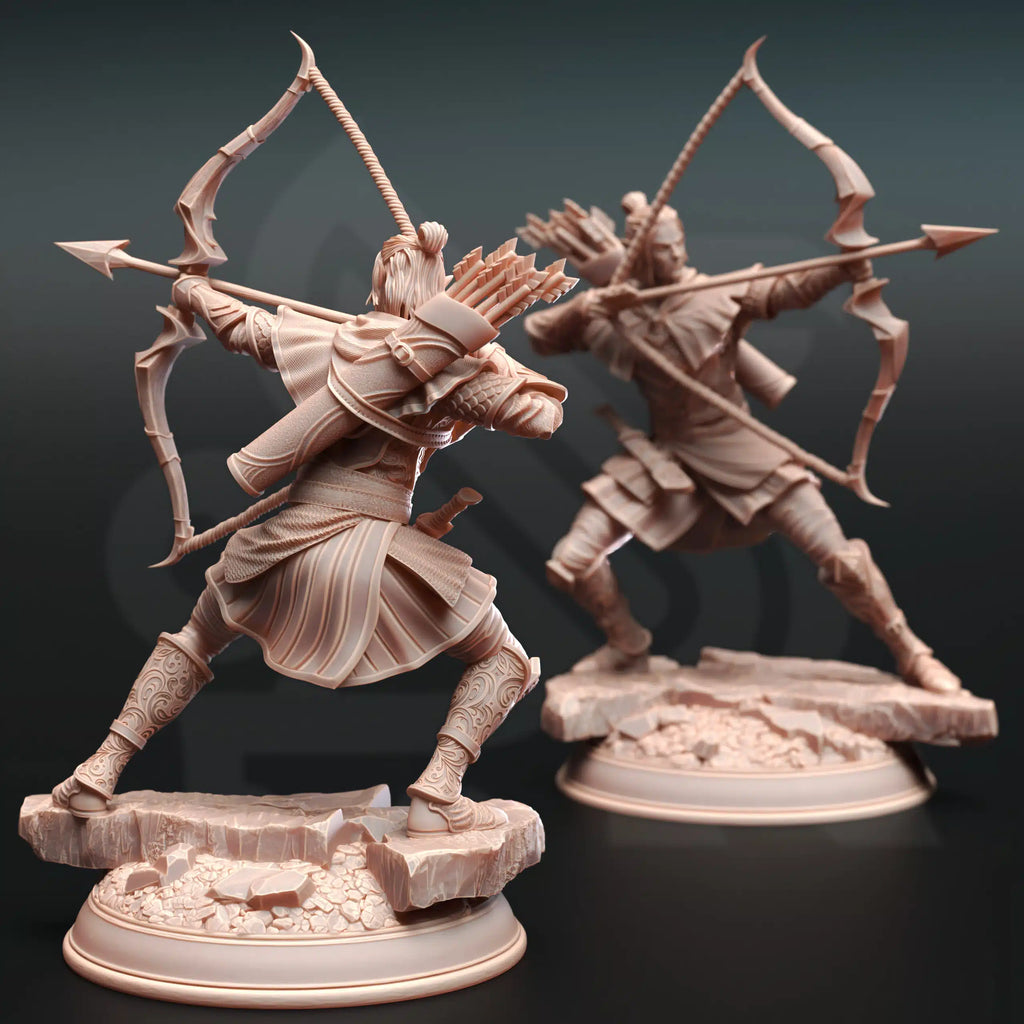 Ervion ro Estel – Elven Ranger - 3D Printed Ranger Miniature