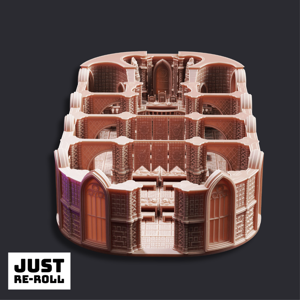 Founders’ Dining Hall Arcane University Hall - 3D Printed Terrain