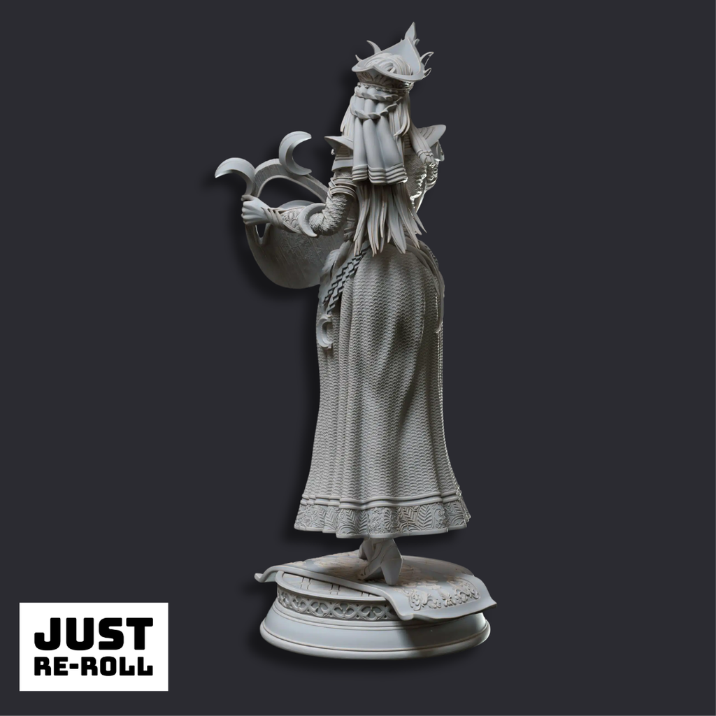 Glanbeli The First Great Light - 3D Printed Sorcerer Character Miniature