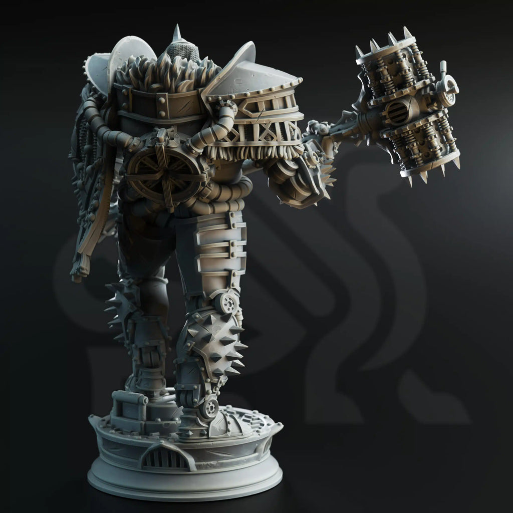 Hadrian – The Iron Colossal - 3D Printed Barbarian Miniature
