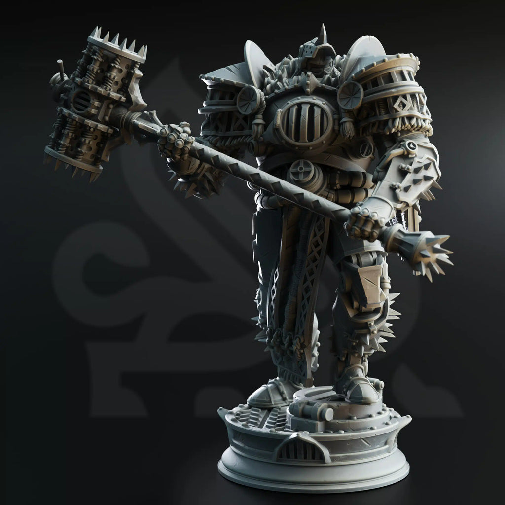 Hadrian – The Iron Colossal - 3D Printed Barbarian Miniature