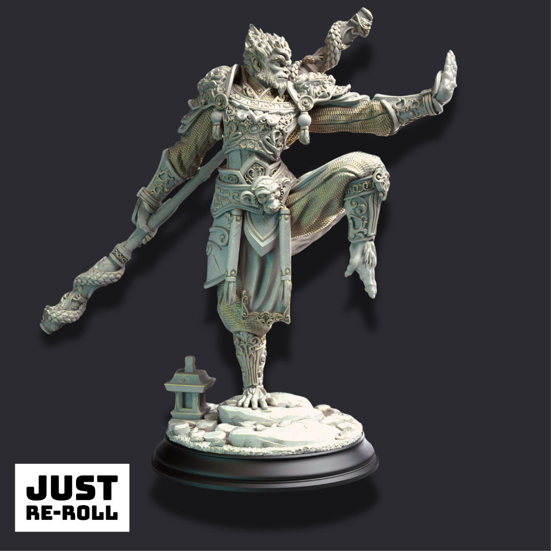 Kuzen – The Traveller - 3D Printed Fighter Miniature