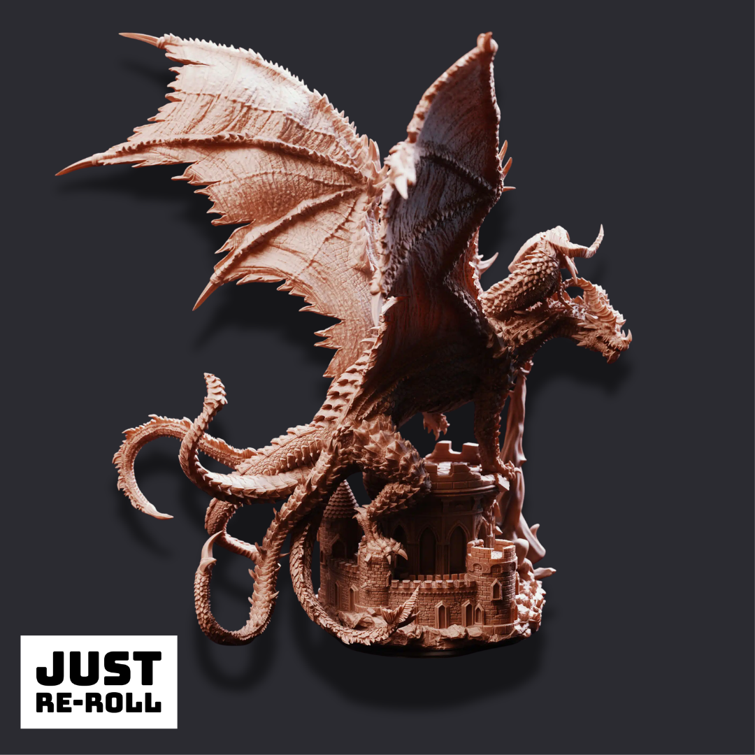 Pentelia – Mother of All Dragons - 3D Monster Miniature