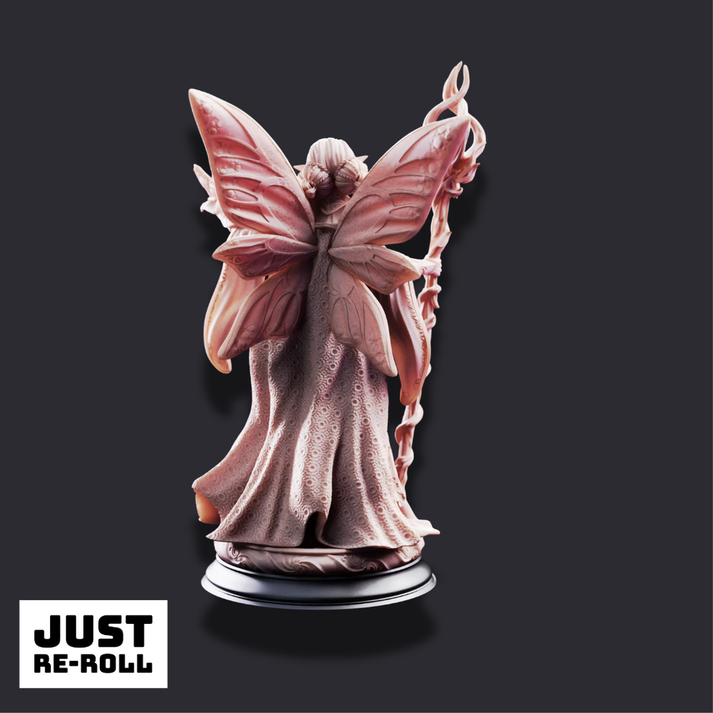 Feena – Fairy Godmother - 3D Printed Druid Miniature