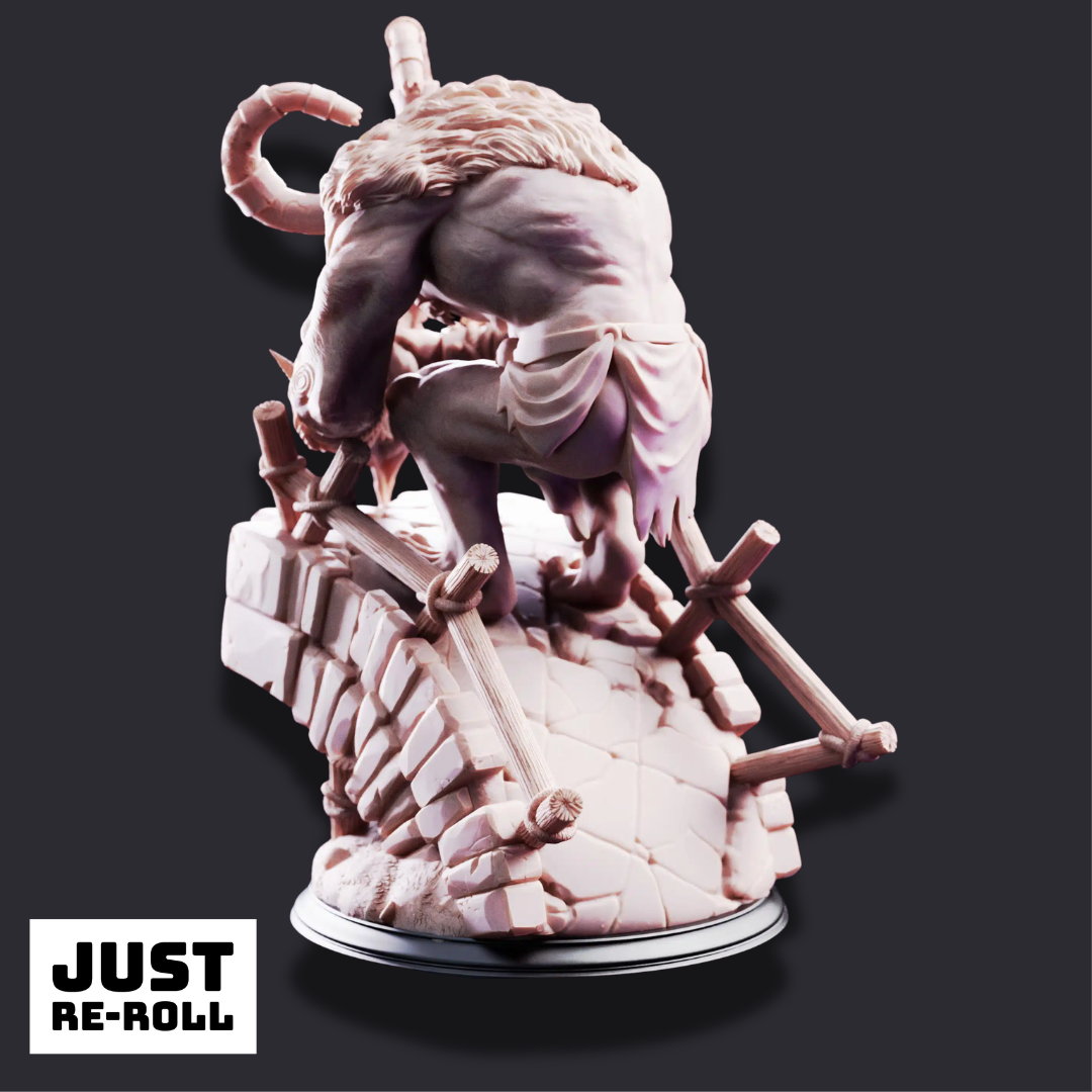 Little John – Bridge Troll - 3D Printed Monster Miniature