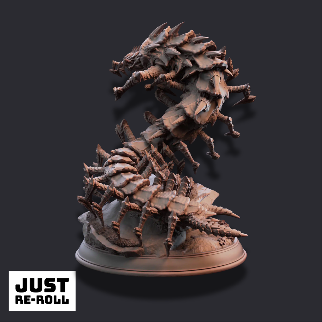 Conrad – Monarch of Many Faces - 3D Printed Monster Miniature