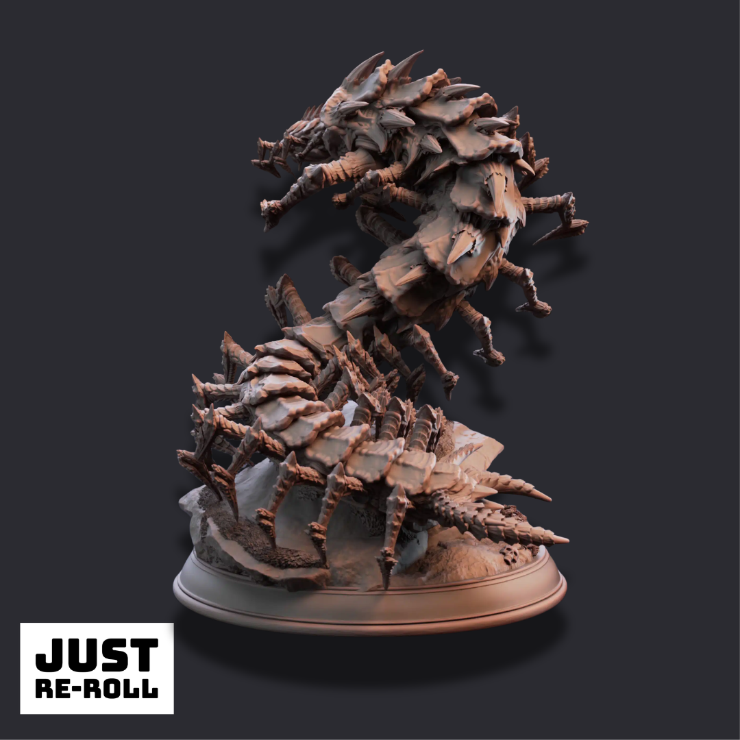 Conrad – Monarch of Many Faces - 3D Printed Monster Miniature