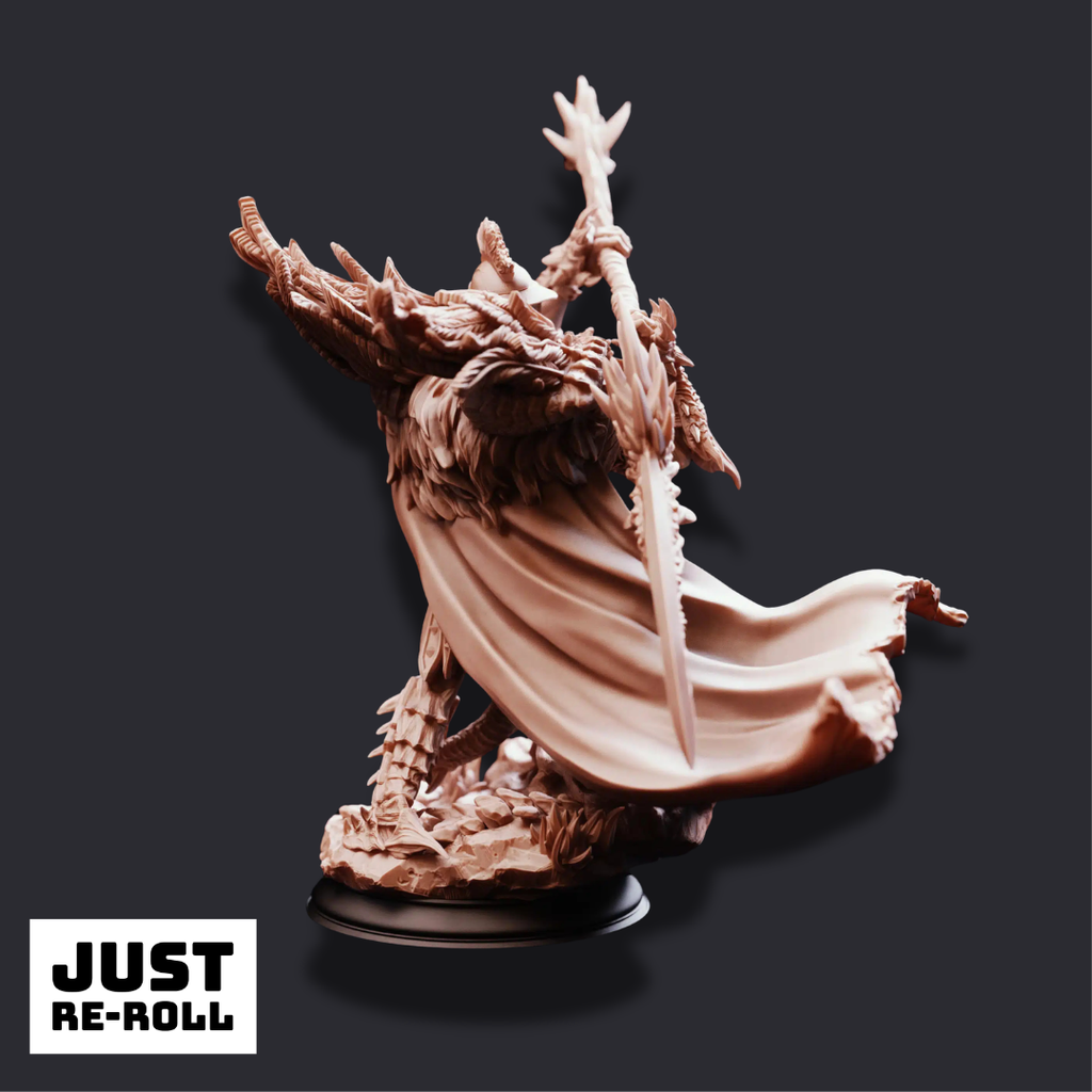 Wolfgang the World Shaker – Monster Hunter - 3D Printed Barbarian Miniature