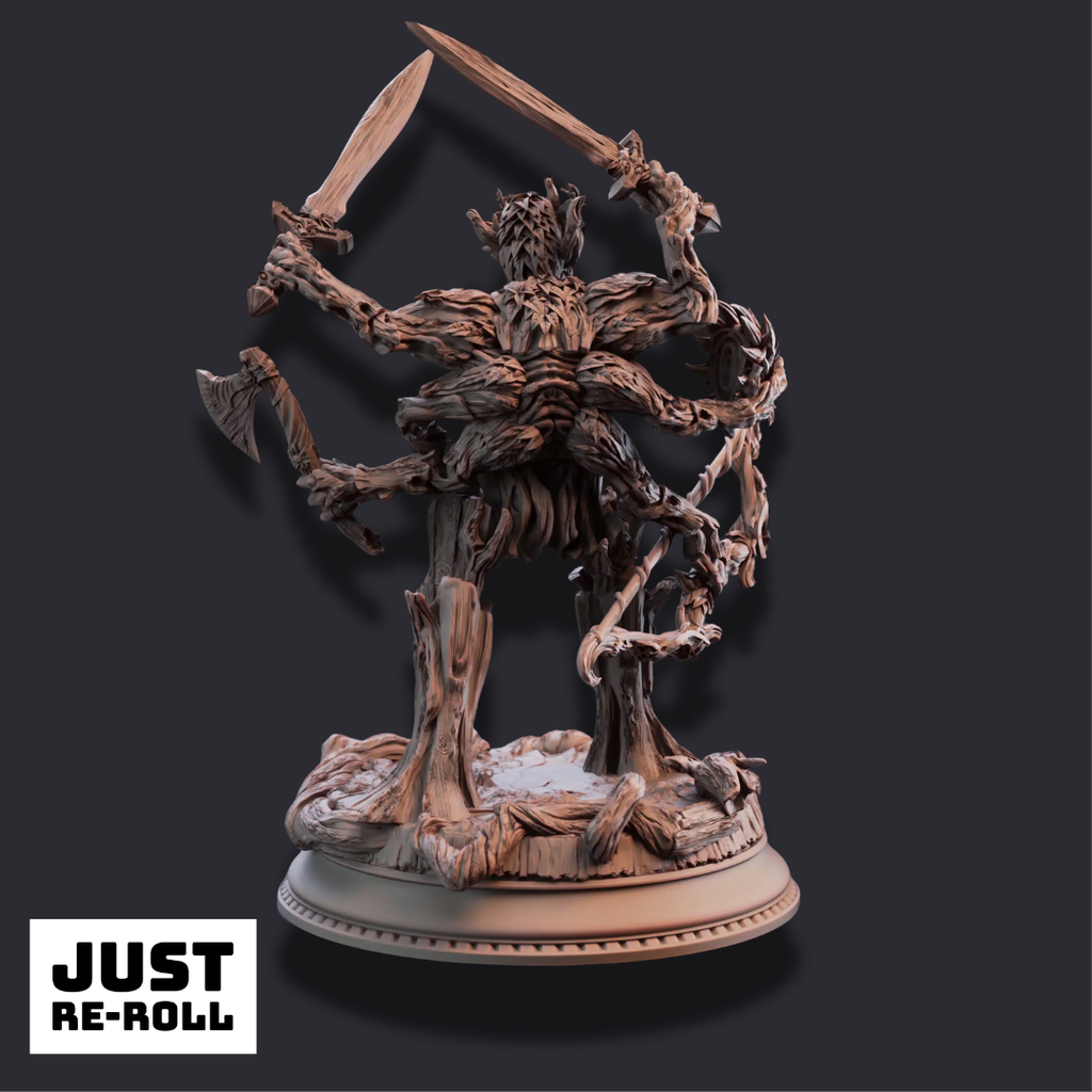 Verda – Vengeful Dryad - 3D Printed Monster Miniature