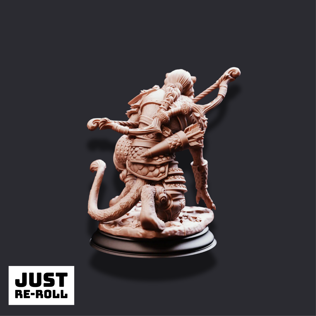 Bri’zani – Lionfolk Tracker - 3D Printed Ranger Miniature