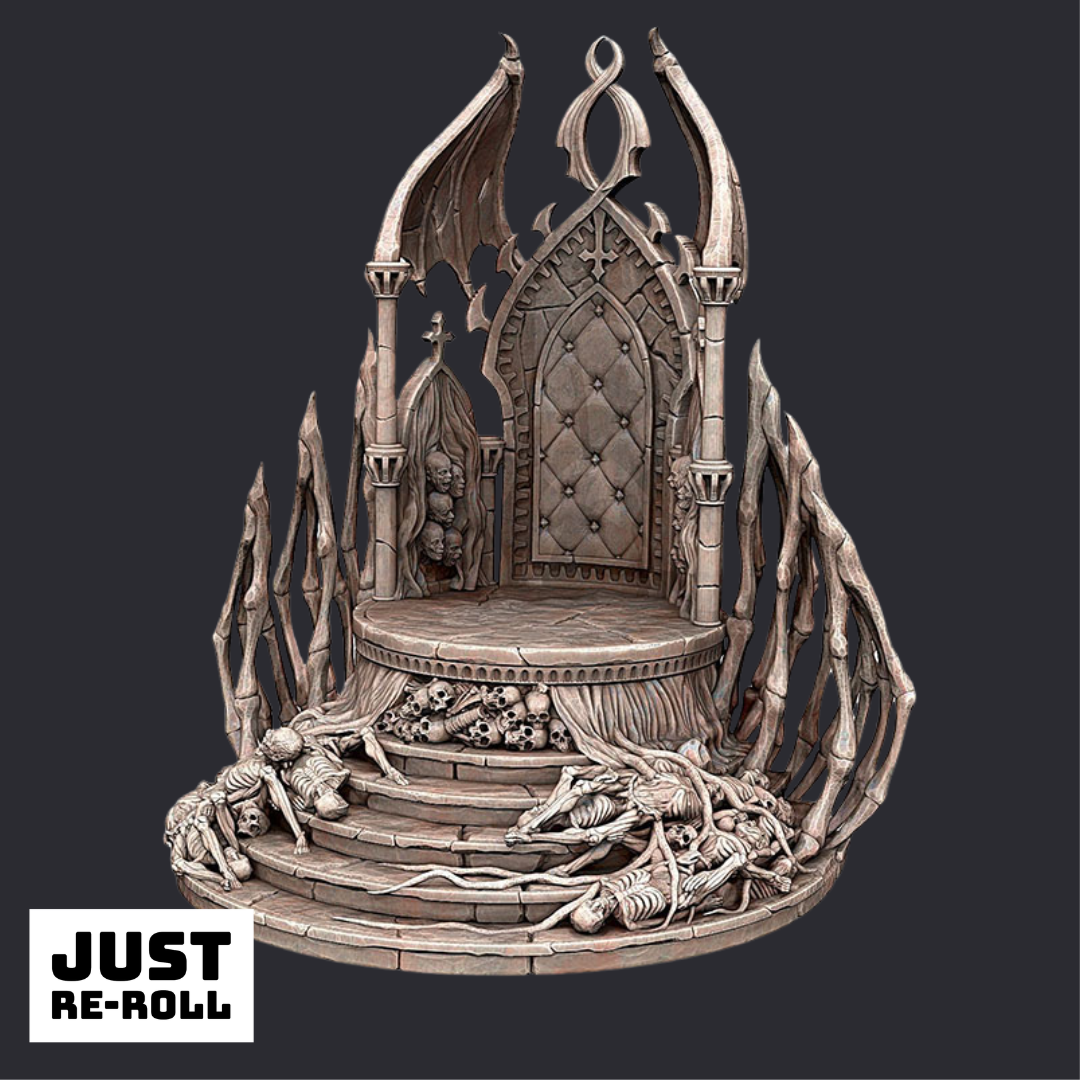 The Shadow Throne - 3D Printed Terrain Miniature