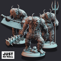 Tulva Drolls – Snow Trolls of the Deep - 3D Printed Monster Miniatures
