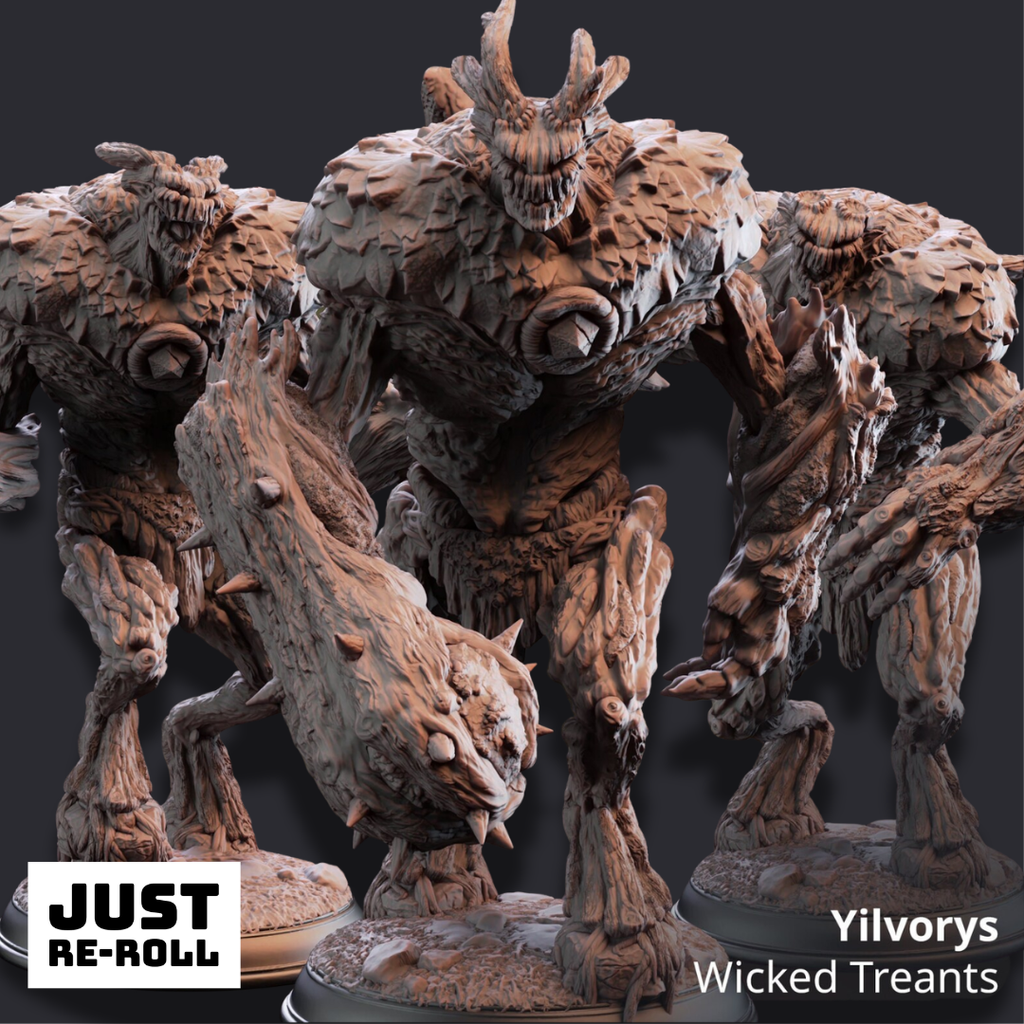 Yilvorys – Wicked Treants - 3D Printed Monster Miniature