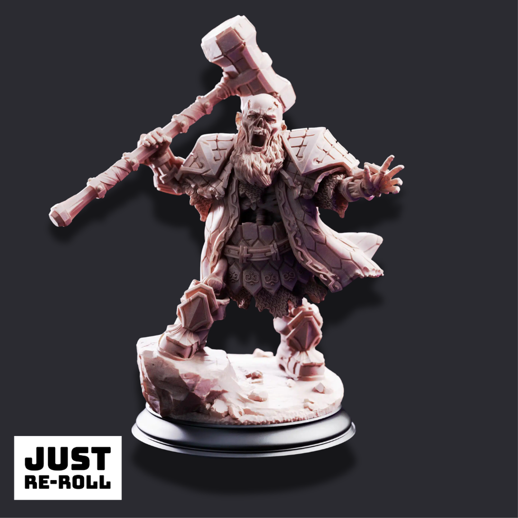 Sook Undead Dwarven Brothers - 3D Printed Undead Miniature