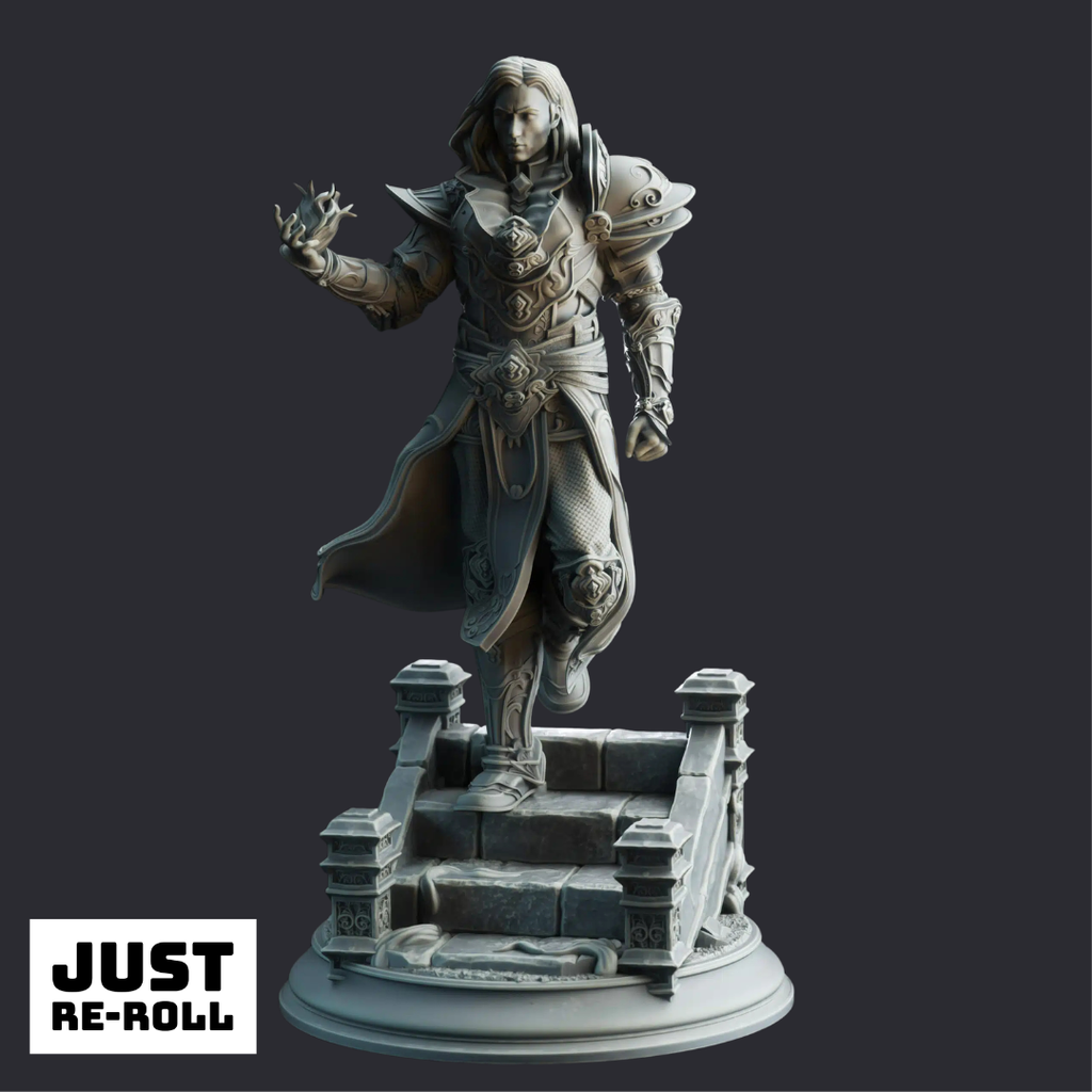 Orthis – Psionic Master - 3D Printed Warlock Miniature