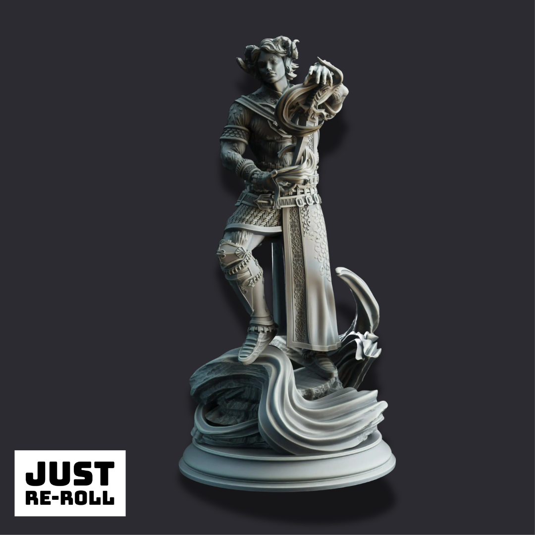 Heron of Daronai - 3D Printed Rogue Miniature