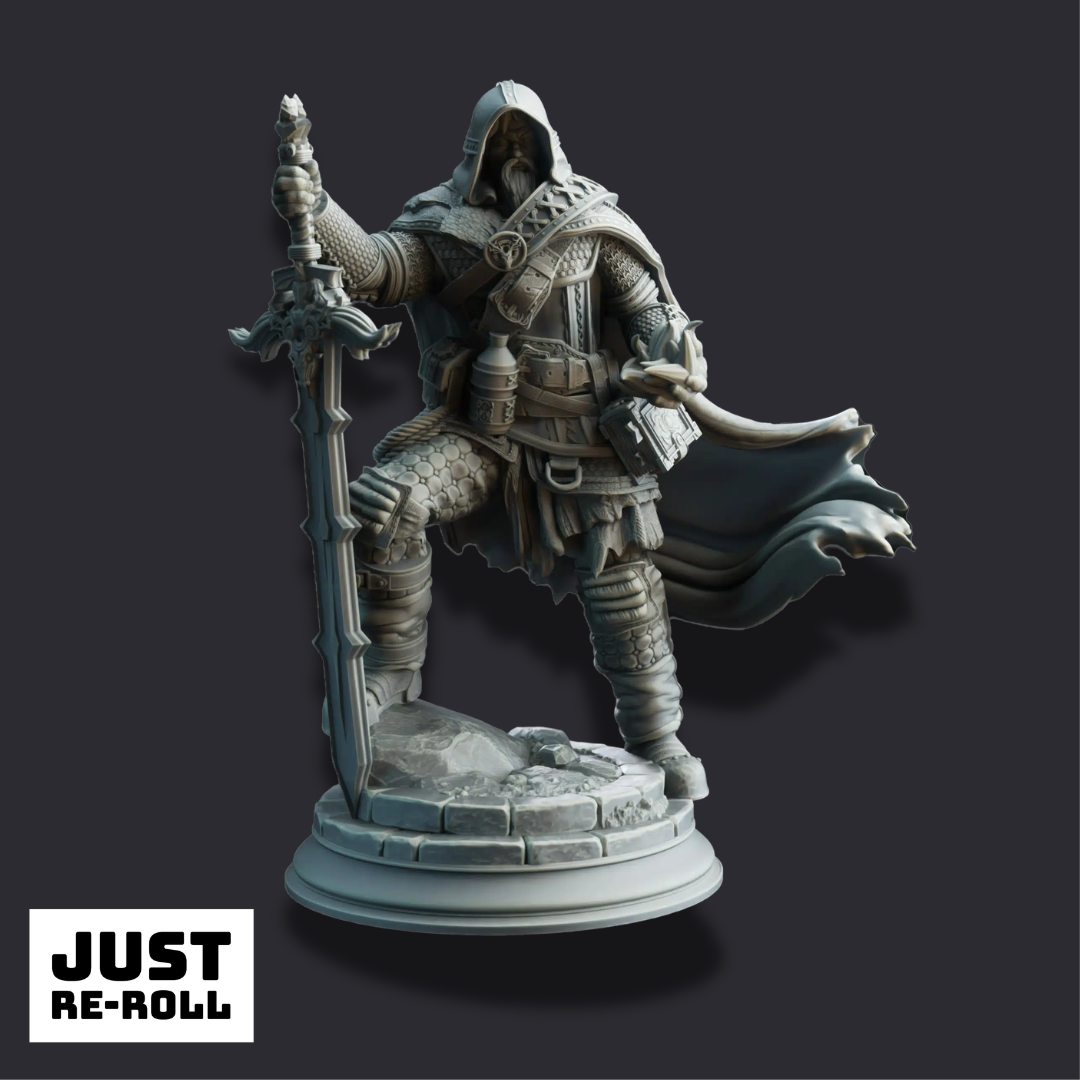 Ator – Revenant of Vindication - 3D Printed Ranger Miniature