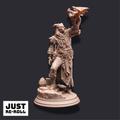 Karthys of Zezima – Dragon Culist - 3D Printed Cleric Miniature