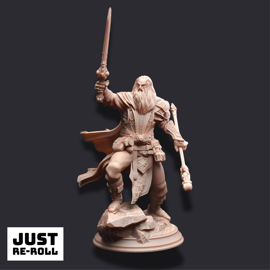 Artemis of Canos – Evocation Master Wizard - 3D Printed Ranger Miniature