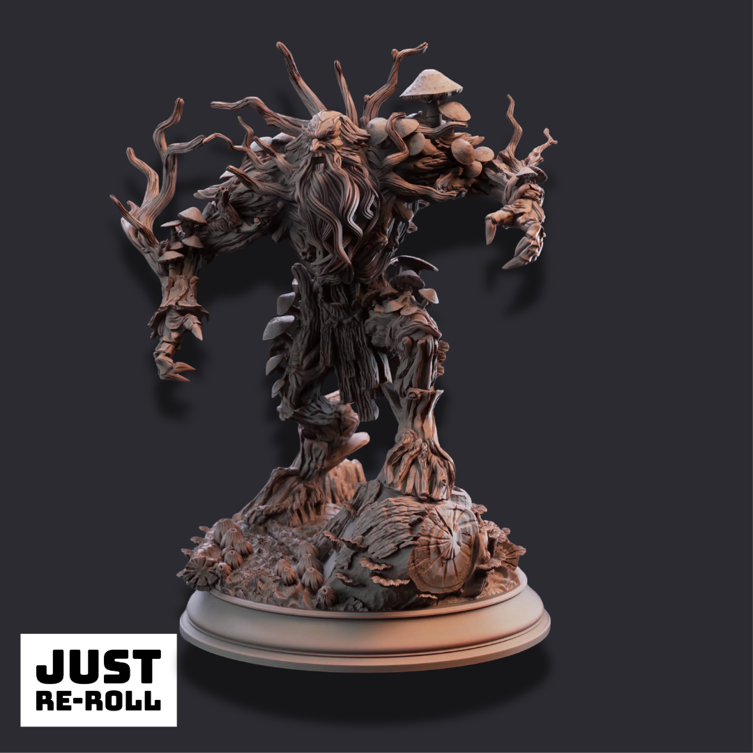 Garamundis – Corrupted Treant Elder - 3D Printed Monster Miniature