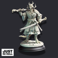 Ryuma – Eastern Dragonborn Samurai - 3D Printed Fighter Miniature