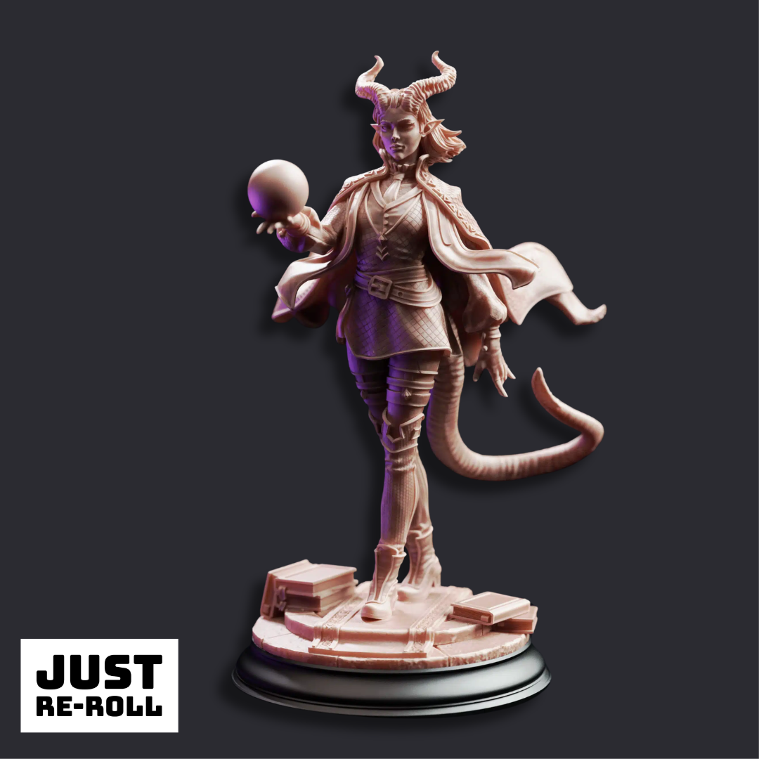 Ivy Dupré Student of Enchantment - 3D Printed Sorcerer Miniature