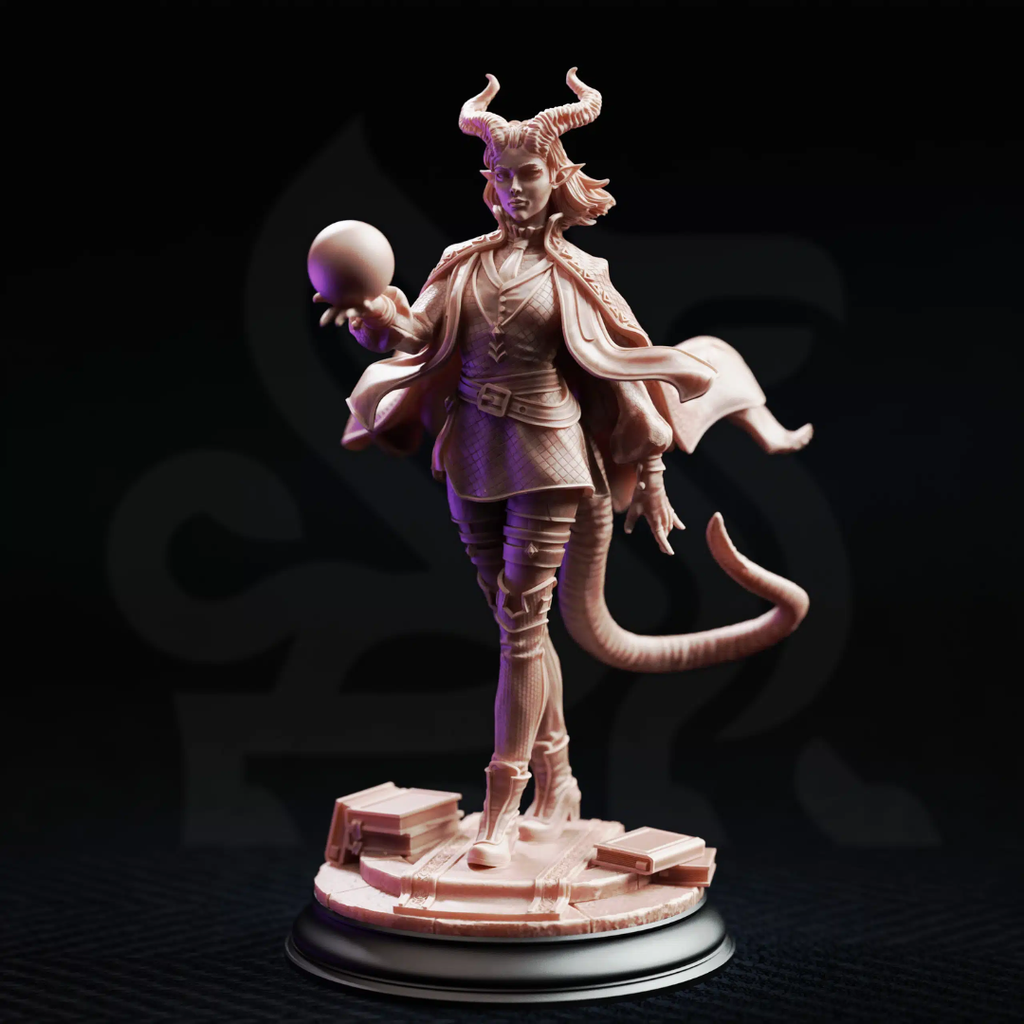 Ivy Dupré Student of Enchantment - 3D Printed Sorcerer Miniature