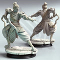 Jin Shi – Serpentfolk Commander - 3D Printed Fighter Miniature