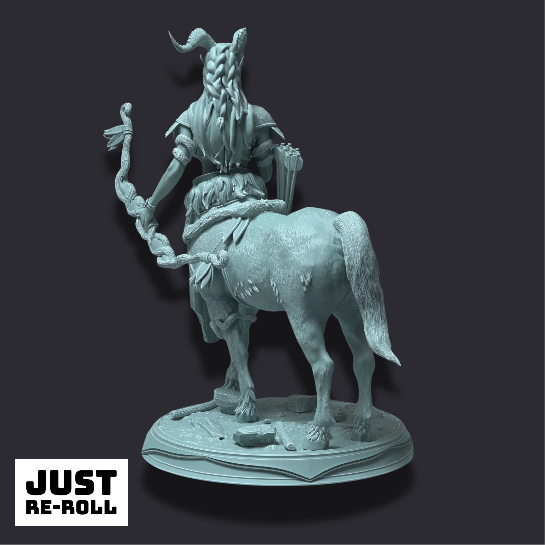 Tanagor – Sentinel of the Woods - 3D Printed Druid Character Miniature