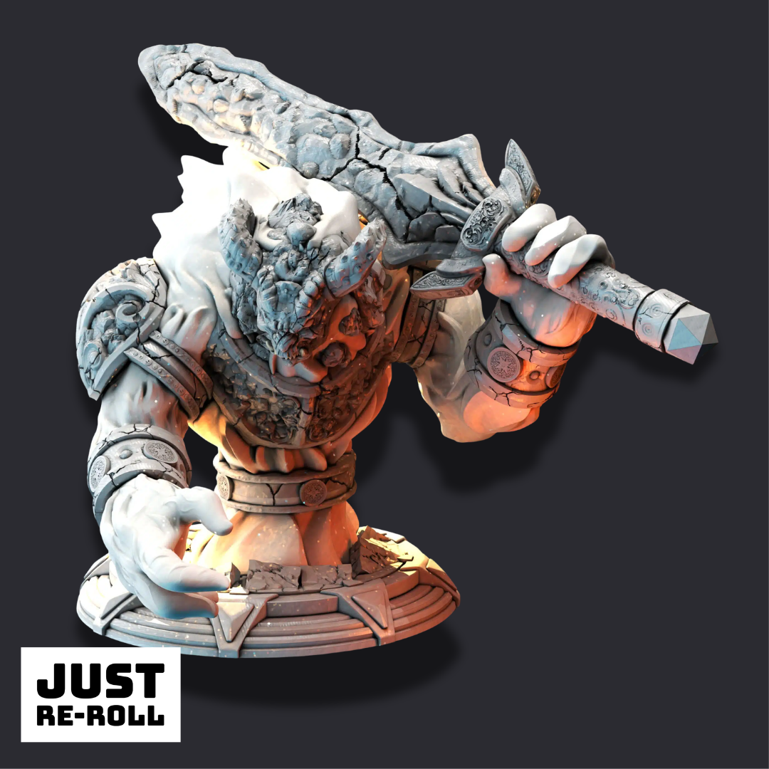 Sorngaar – The Cindering  - 3D Printed Monster Character Miniature