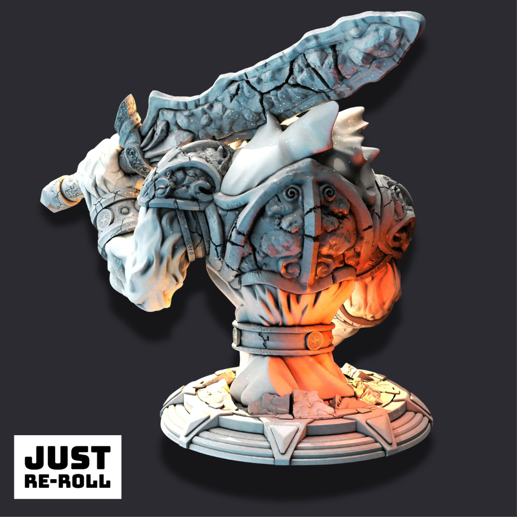 Sorngaar – The Cindering  - 3D Printed Monster Character Miniature