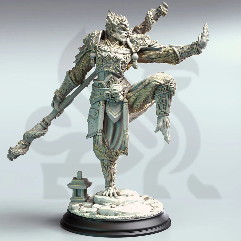 Kuzen – The Traveller - 3D Printed Fighter Miniature